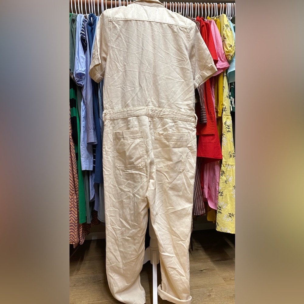 NWT Everlane Cream Jumpsuit - Picture 4 of 8